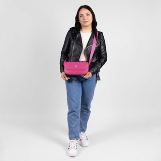Foto 8 | Crossbody Barbie By Gorett Aitana Rosa para Mujer