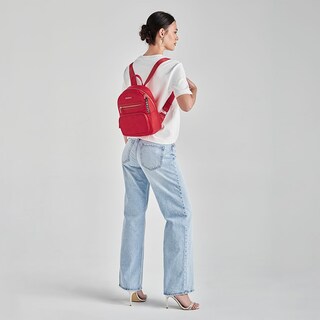 Foto 8 | Mochila Barbie By Gorett Karime Rojo para Mujer