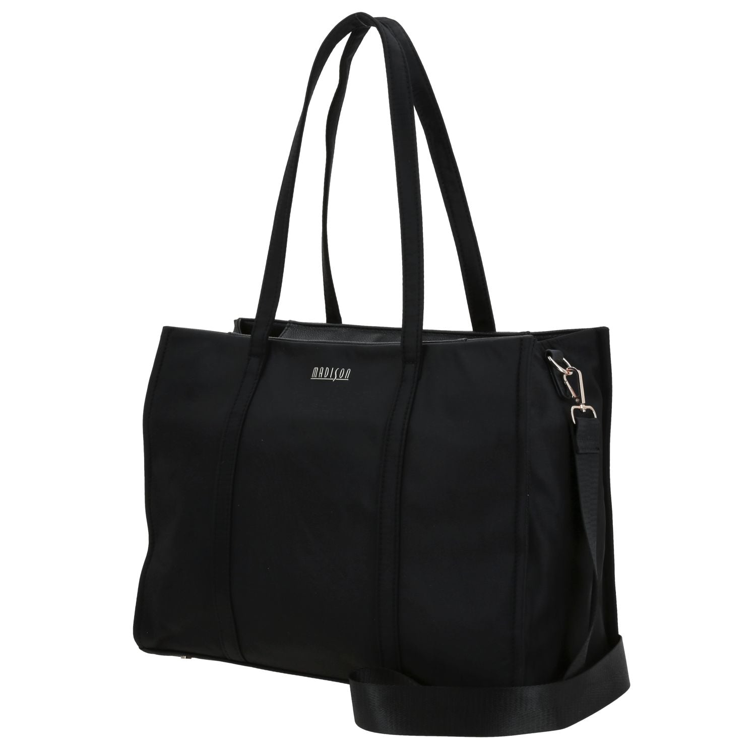 Foto 3 pulgar | Tote Negro Madison Athziry
