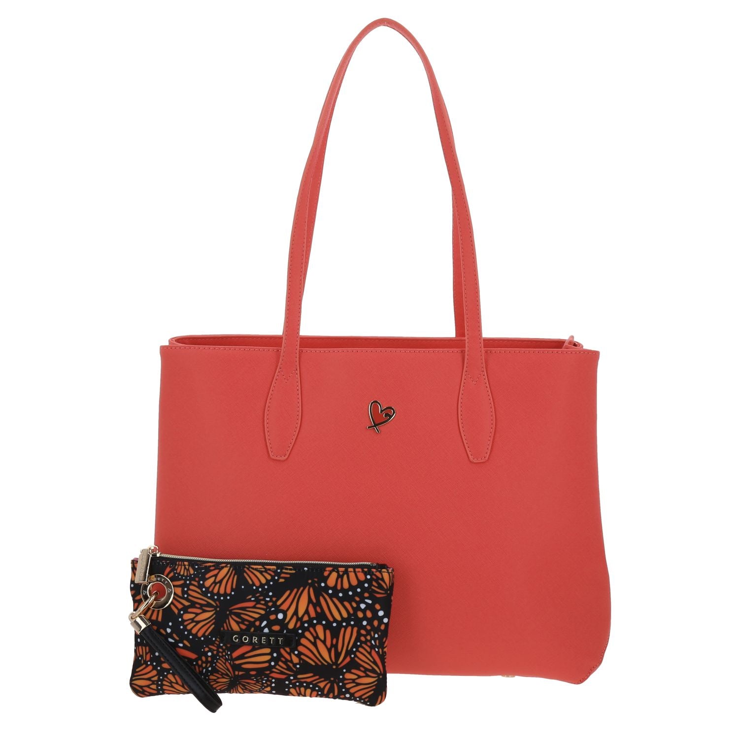 Tote Naranja Gorett Isadora
