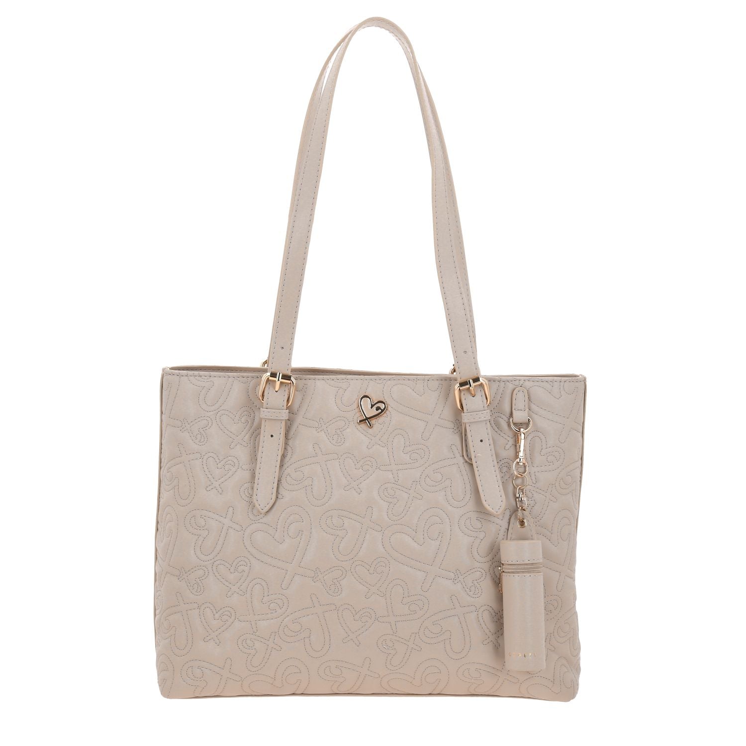 Foto 2 pulgar | Tote Beige Gorett Shantal