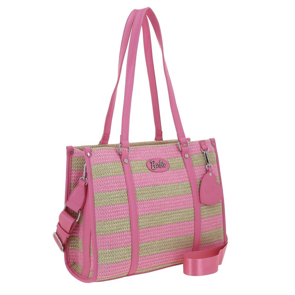 Foto 6 | Tote Rosa Barbie By Gorett Raquel Rosa