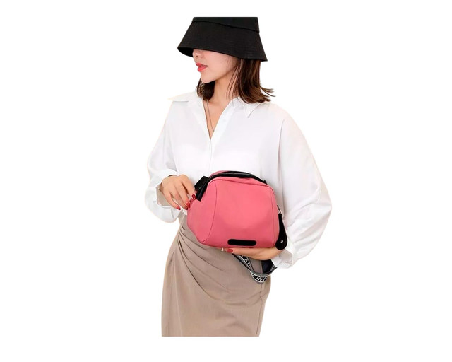 Foto 3 | Bolsa Bandolera Rosa