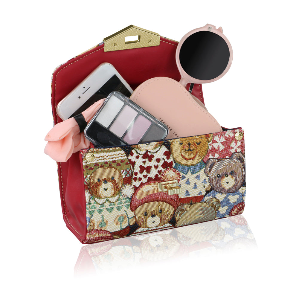 Foto 4 pulgar | Mini Cross Henney Bear H-176 Cute Bear