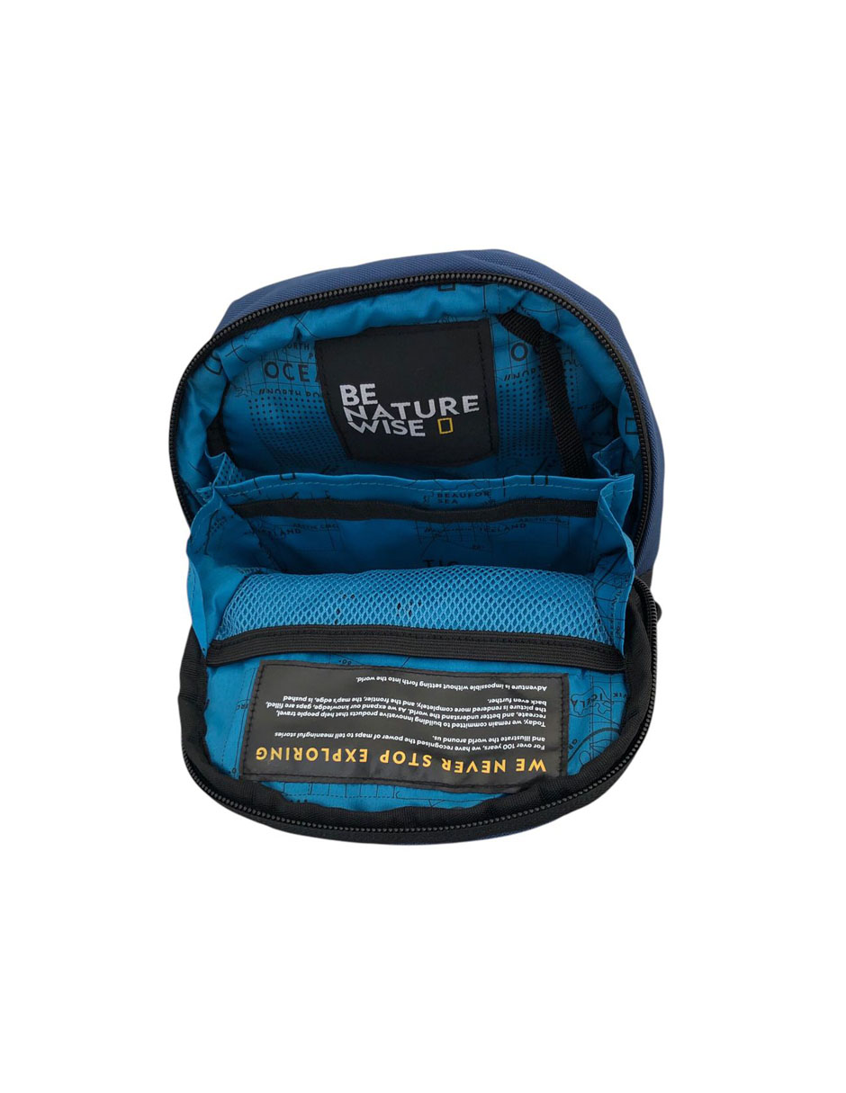 Foto 5 | Bolsa National Geographic All Rounder Utility Bag With Flap Navy. Eco-amigable Y Funcional