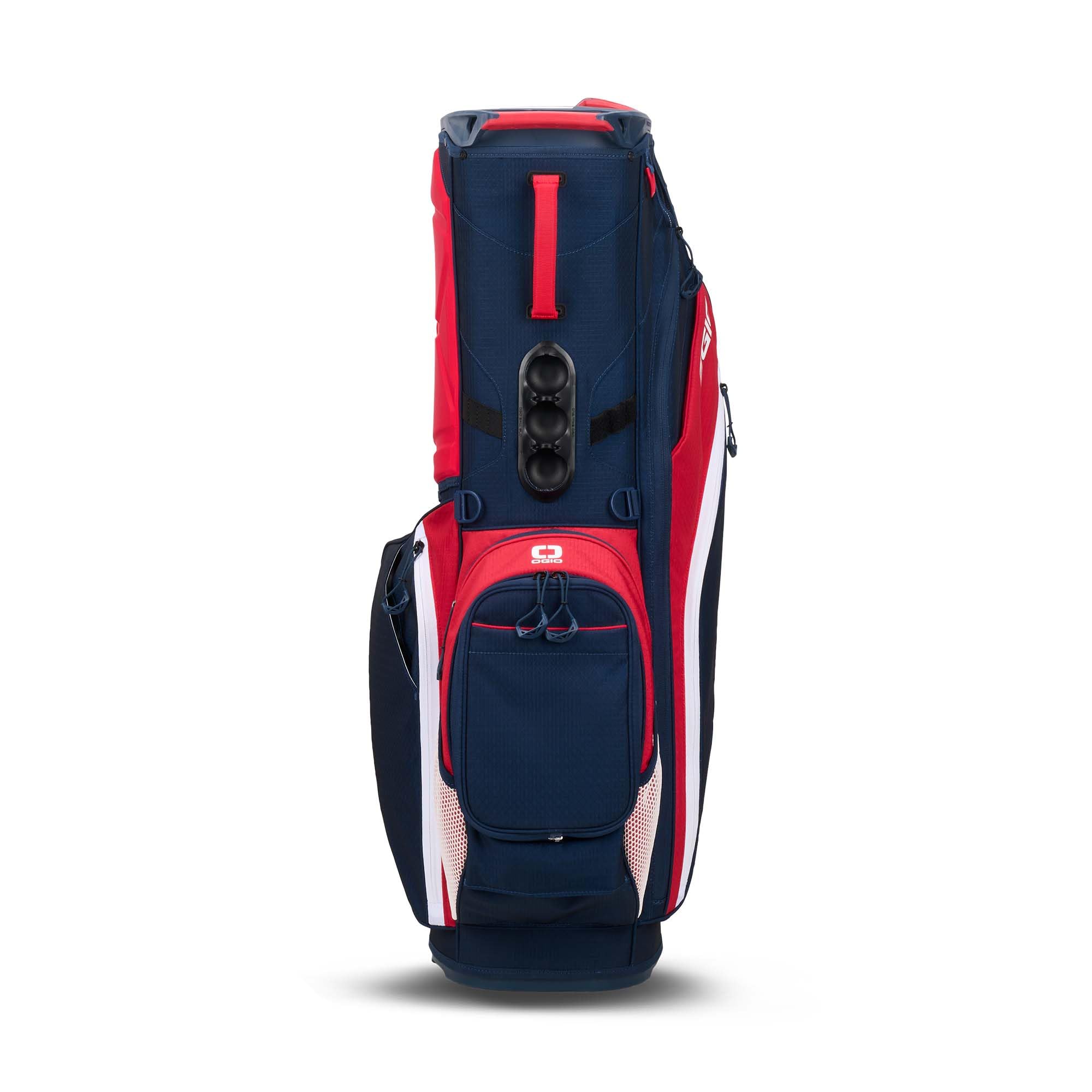 Foto 2 | Bolsa De Golf Ogio Woode Hybrid Stand Bag, Rojo/blanco/azul - Venta Internacional.