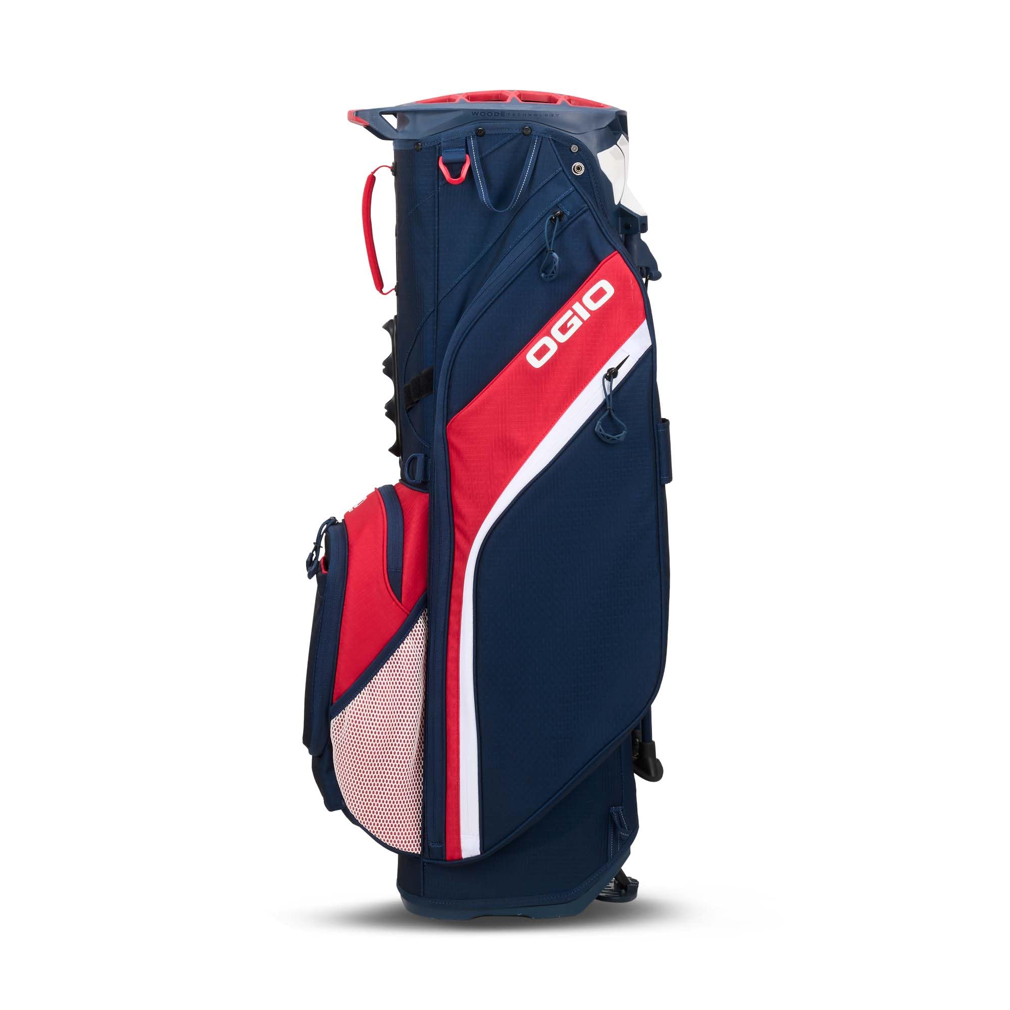 Foto 4 pulgar | Bolsa De Golf Ogio Woode Hybrid Stand Bag, Rojo/blanco/azul - Venta Internacional.