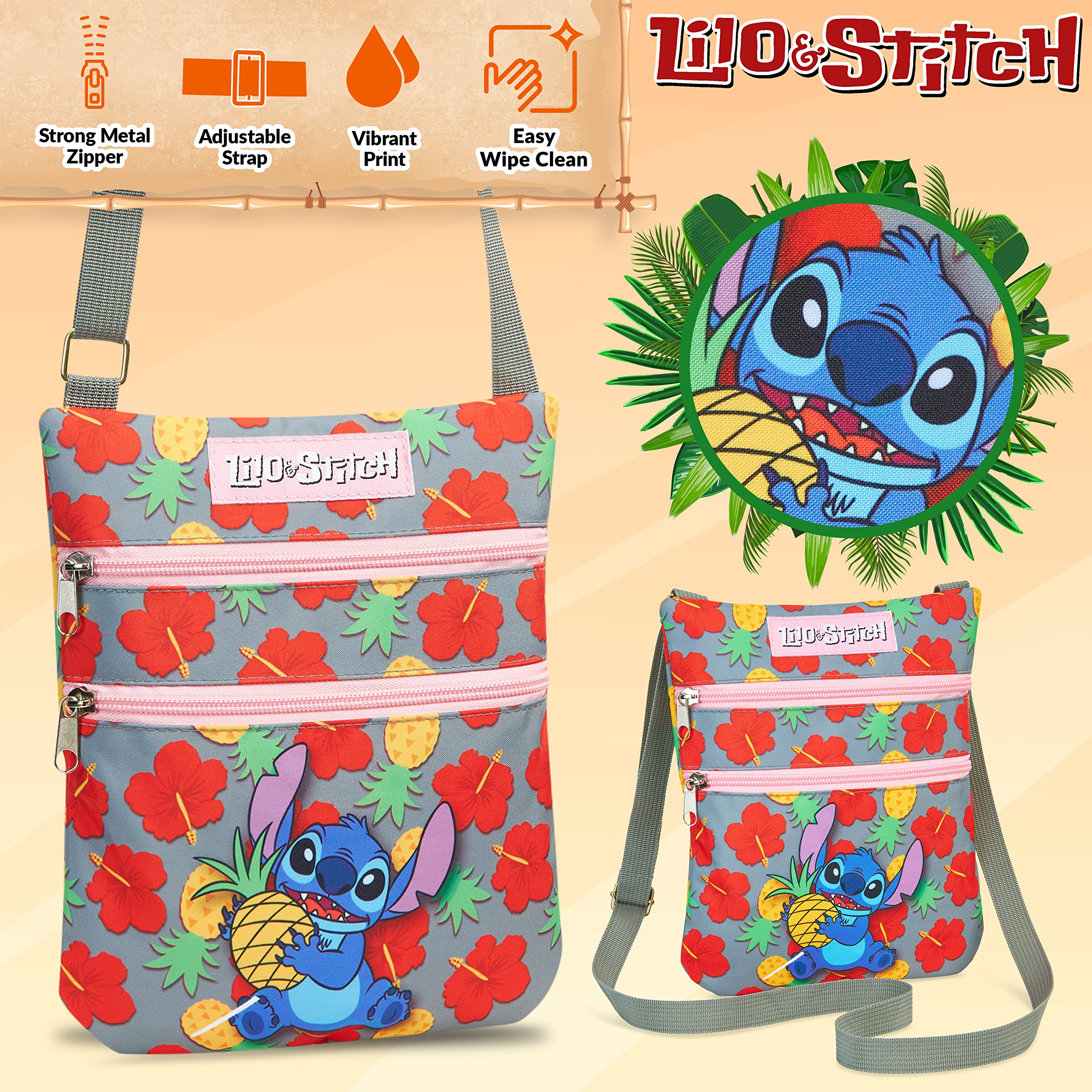 Foto 4 pulgar | Bolsa Infantil Disney Lilo And Stitch - Venta Internacional