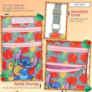 Foto 5 | Bolsa Infantil Disney Lilo And Stitch - Venta Internacional