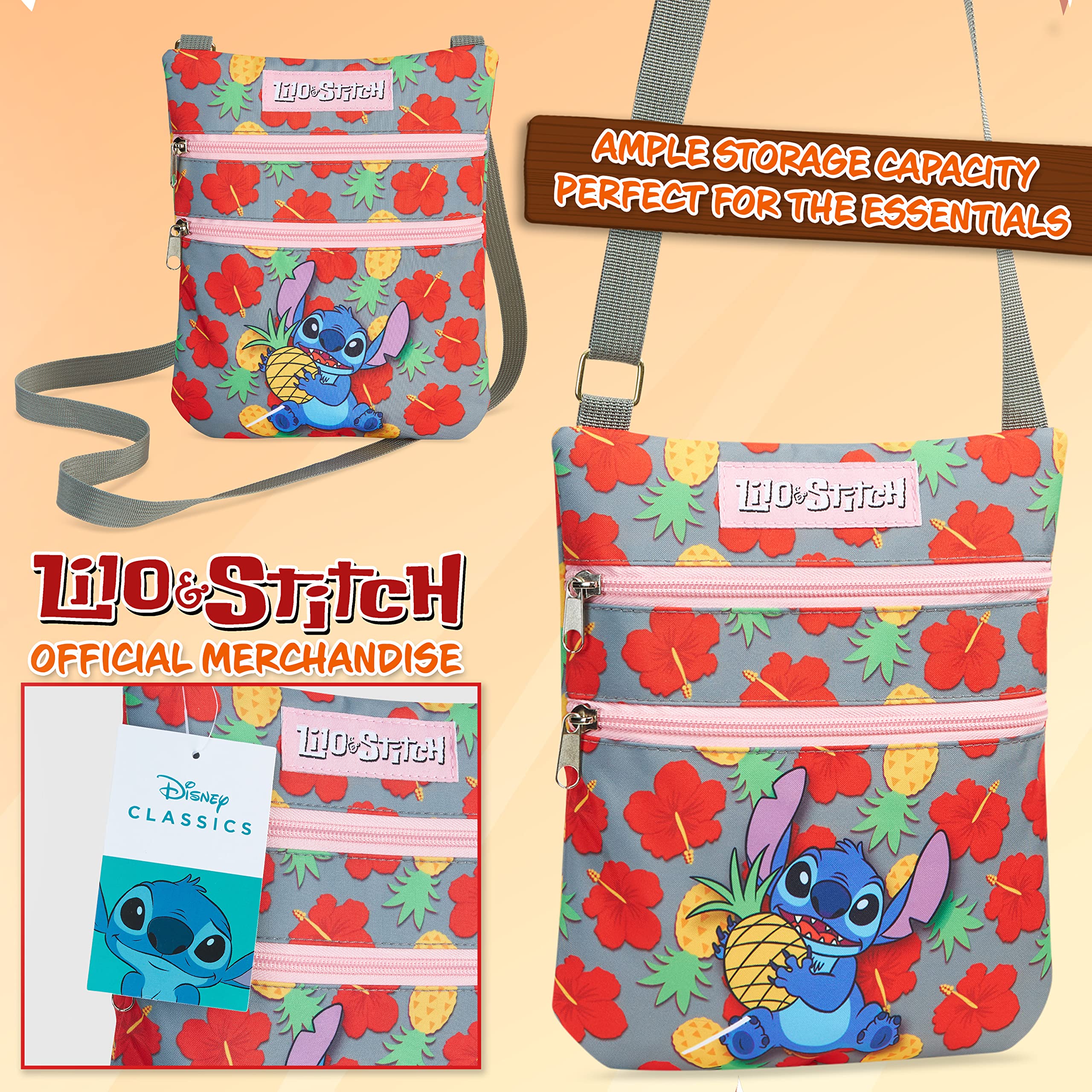 Foto 7 pulgar | Bolsa Infantil Disney Lilo And Stitch - Venta Internacional