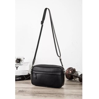 Foto 3 | Bandolera De Cuero Eo Safe Imports Esi-5525-1 Negro