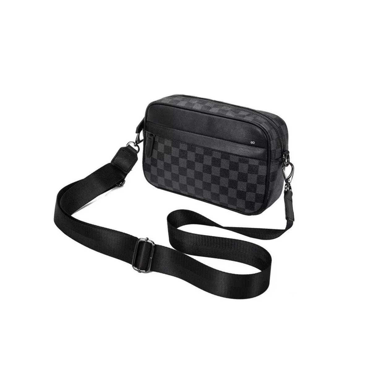 Bandolera De Cuero Eo Safe Imports Esi-5524-1 Negro