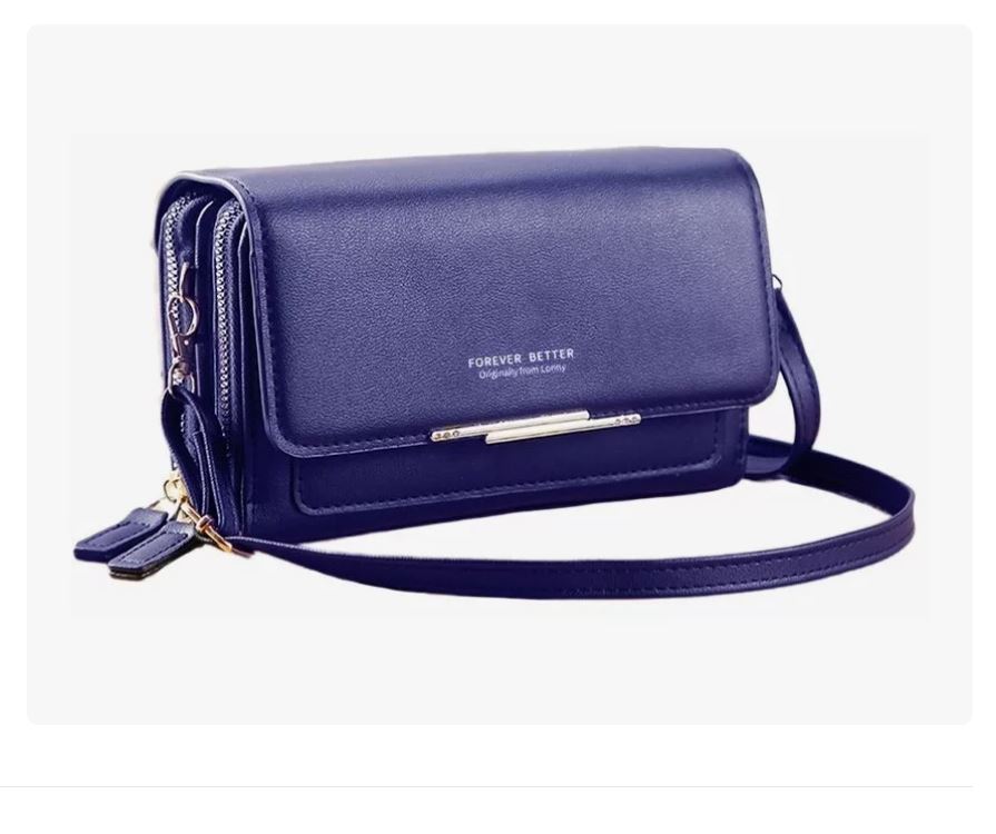 Foto 2 pulgar | Bolso Bandolera para Mujer Xtellar Azul