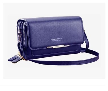 Foto 1 | Bolso Bandolera para Mujer Xtellar Azul