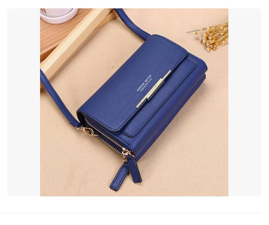 Foto 3 pulgar | Bolso Bandolera para Mujer Xtellar Azul