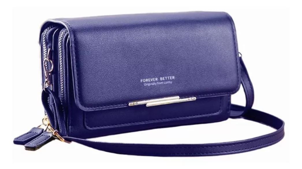 Foto 5 pulgar | Bolso Bandolera para Mujer Xtellar Azul