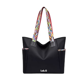 Foto 1 | Bolso De Gran Capacidad Lab.g Para Mujer Ligeros Negro