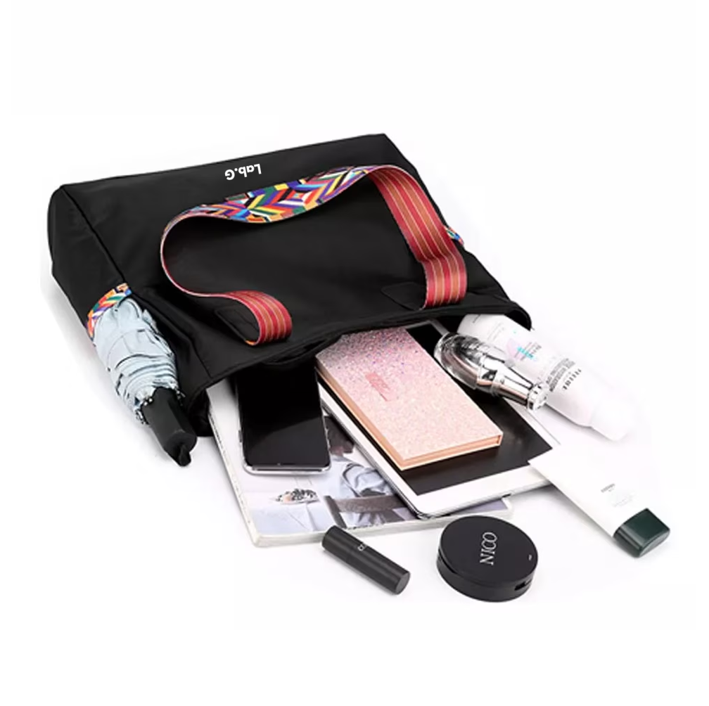 Foto 5 pulgar | Bolso De Gran Capacidad Lab.g Para Mujer Ligeros Negro