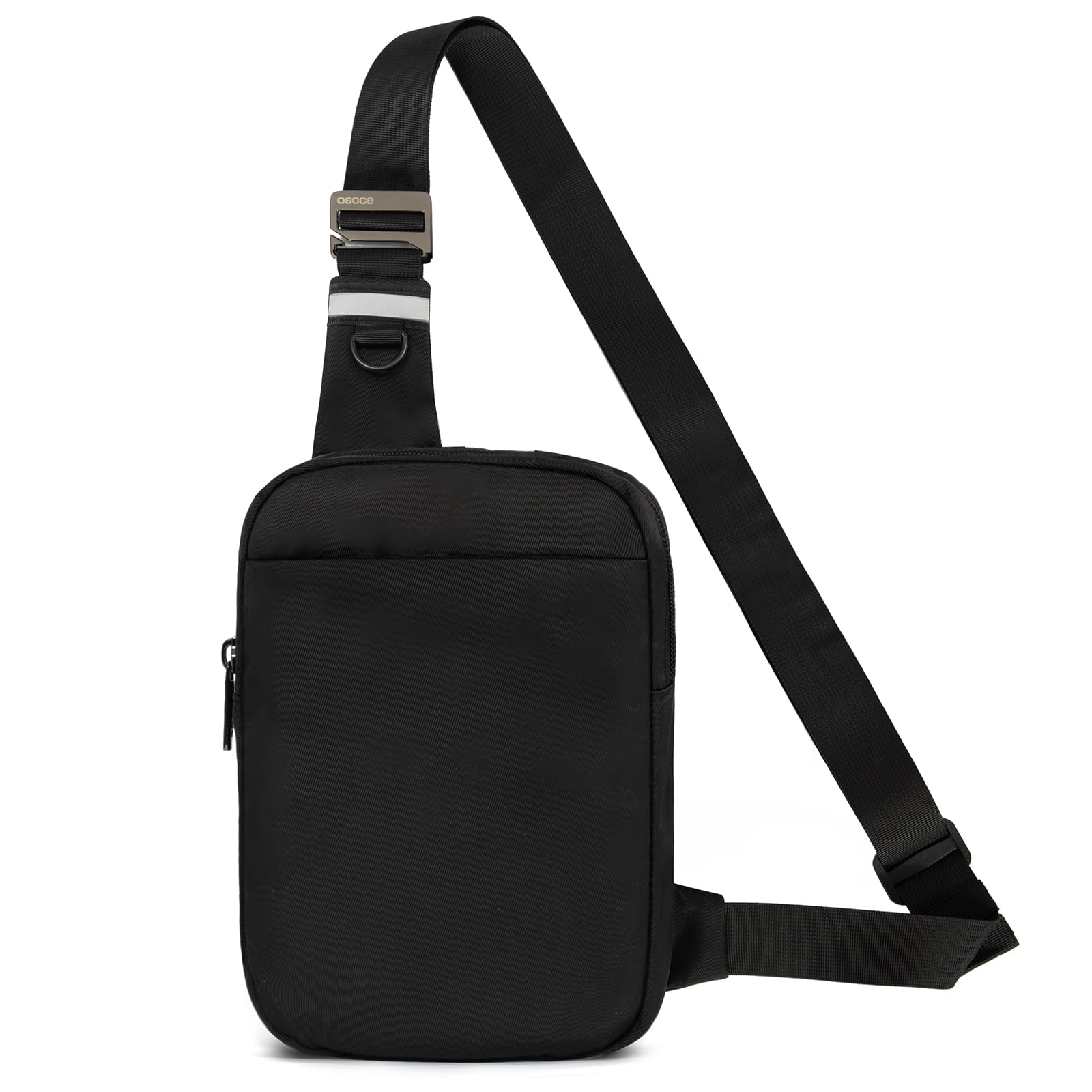 Bandolera Osoce Small Para Hombre Y Mujer, Antirrobo, Color Negro - Venta Internacional.