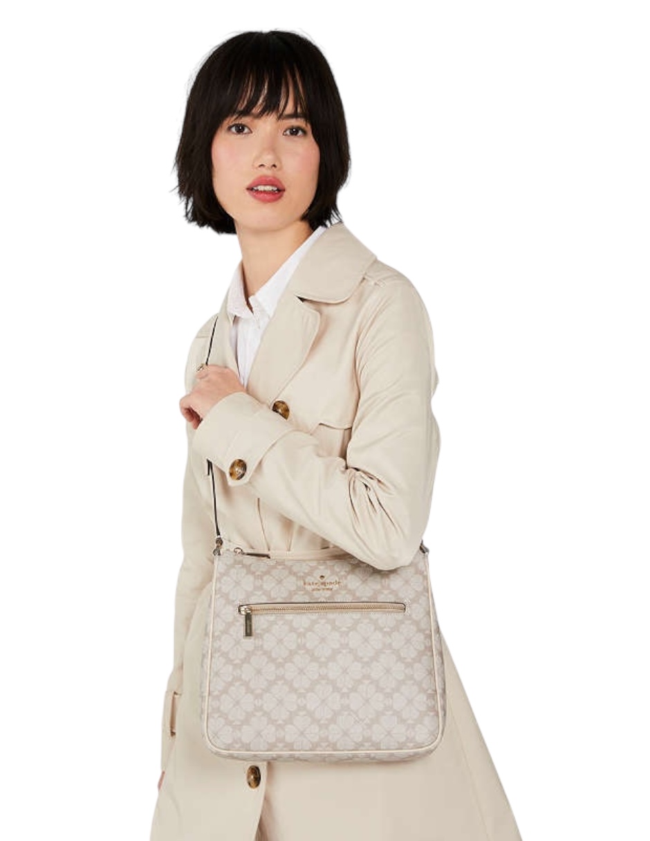 Foto 4 pulgar | Bolsa Bandolera Grande Con Diseño De Flor Kate Spade