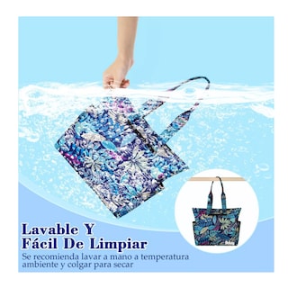 Foto 3 | Bolsa De Mujer Belug Bag Hojas Multicolor