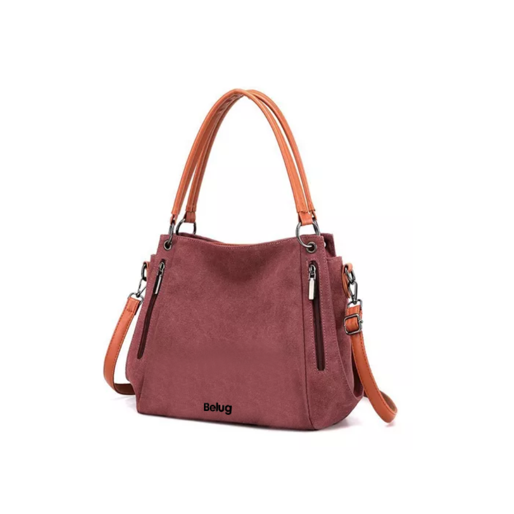 Foto 2 pulgar | Bolso Belug Multifuncional De Lona De Gran Capacidad Rosa Para Mujer