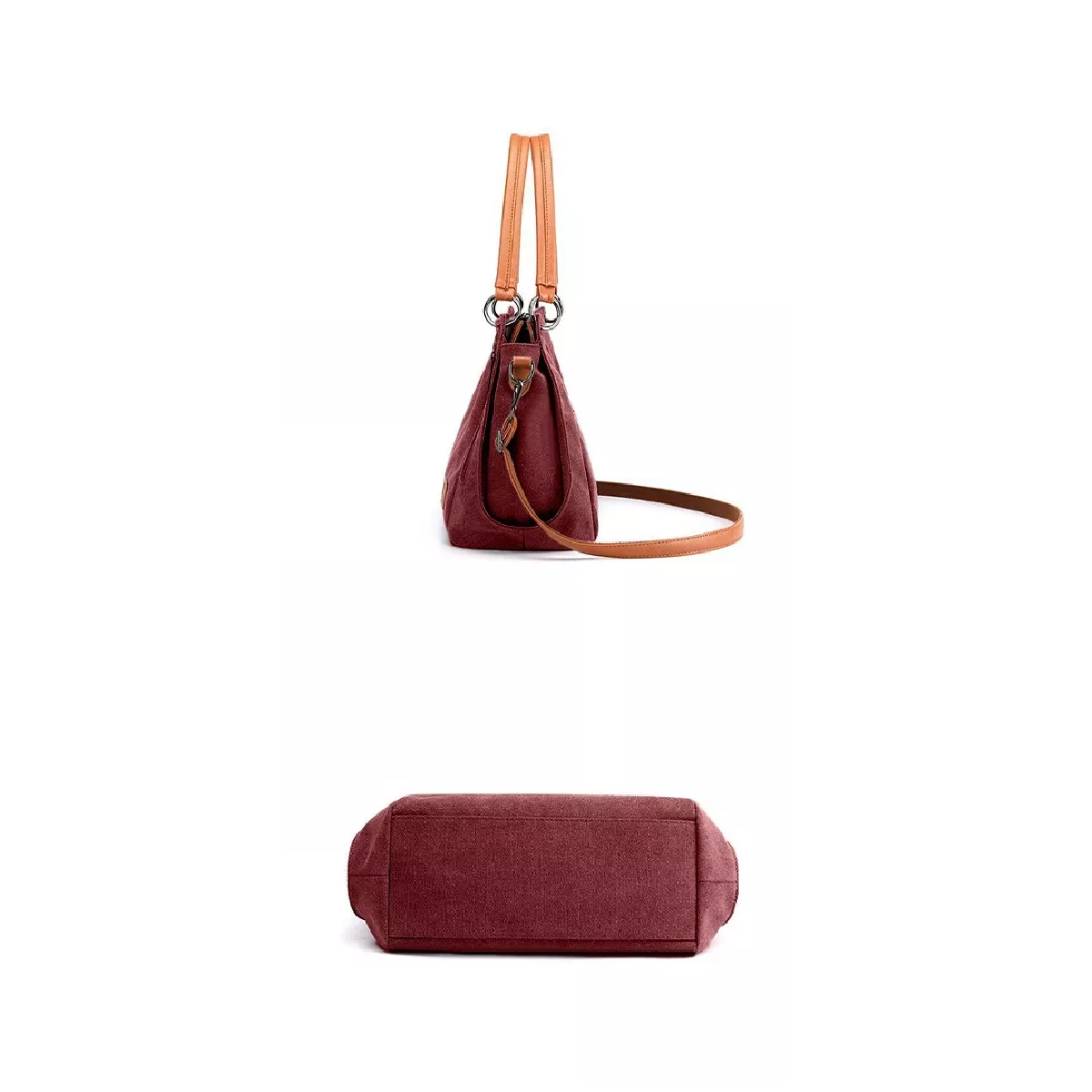 Foto 5 pulgar | Bolso Belug Multifuncional De Lona De Gran Capacidad Rosa Para Mujer