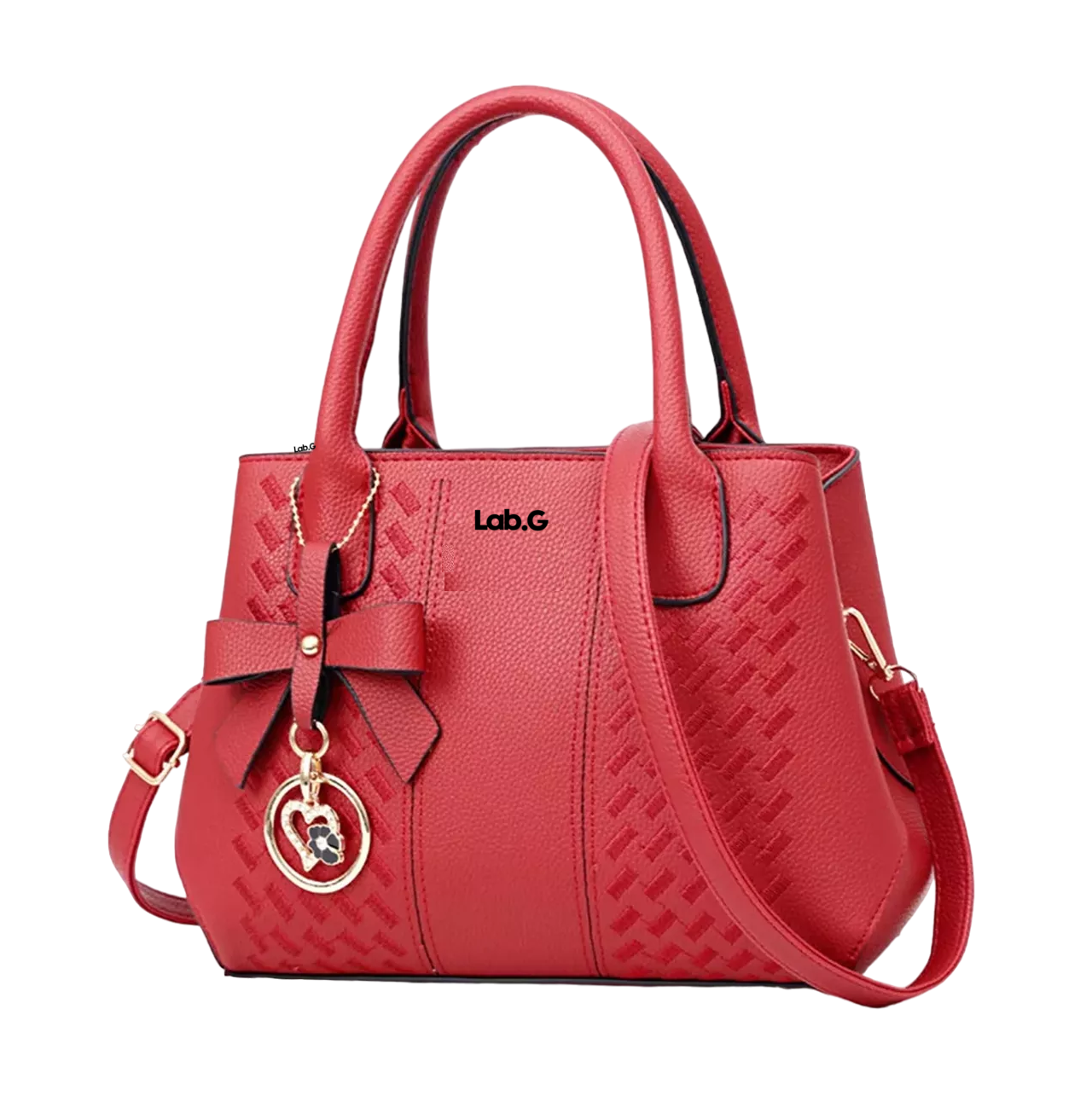 Foto 2 pulgar | Bolso Mano Tote Lab.g Bolsa Mochila Mujer Gran Capacidad Ligero Rojo