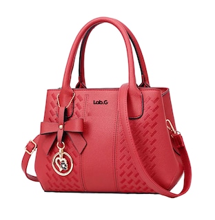 Foto 1 | Bolso Mano Tote Lab.g Bolsa Mochila Mujer Gran Capacidad Ligero Rojo
