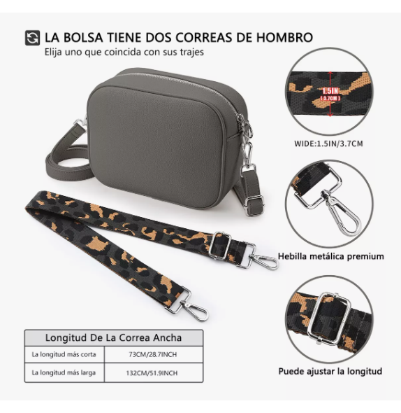 Foto 4 pulgar | Bolso Bandolera Xtellar