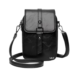 Foto 1 | Bolso Para Mujer Cartera Bandolera De Moda Para Celular Negro