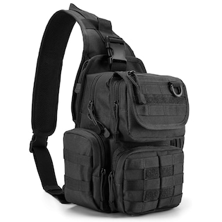 Foto 1 | Bandolera G4free Tactical Edc Pack Correa Ajustable Negra - Venta Internacional