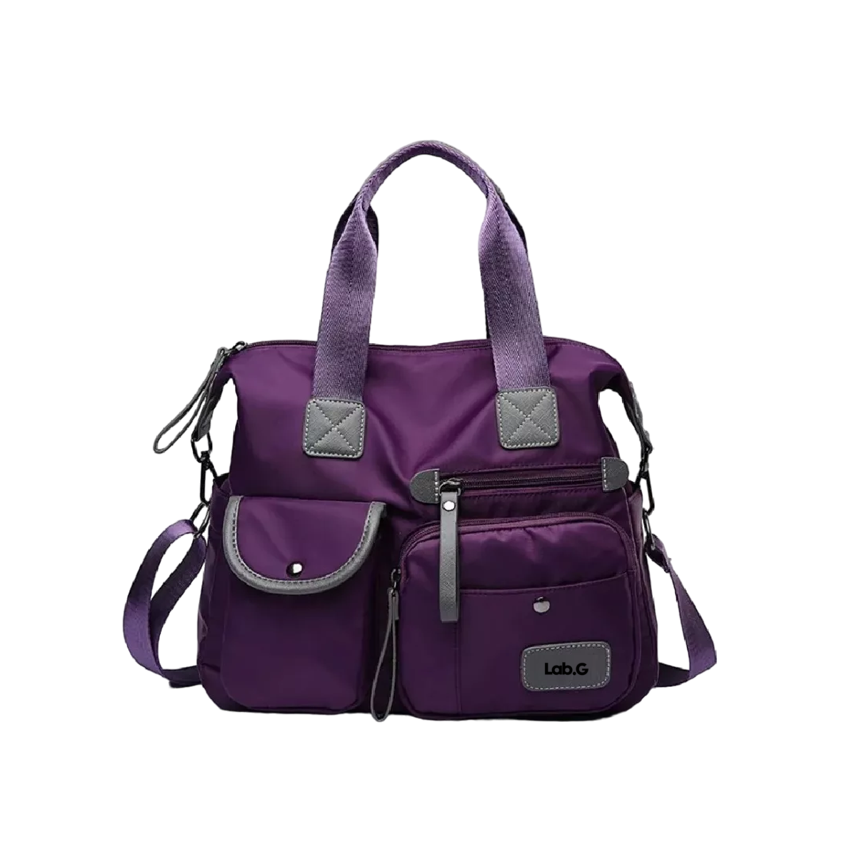 Foto 2 pulgar | Bolso Multifuncional Impermeable Y Antirrobo Lab.g Para Mujer Morada