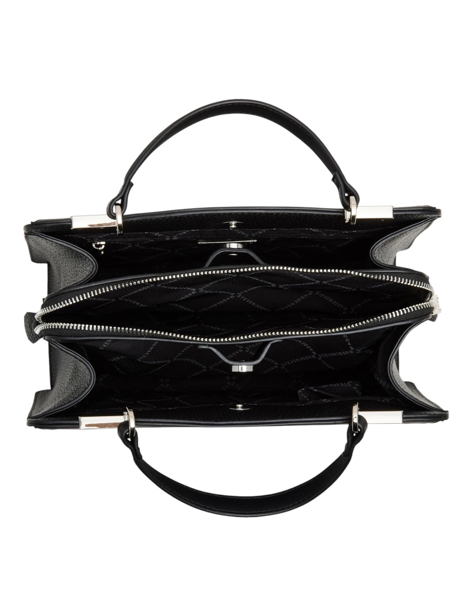 Foto 3 pulgar | Bolsa Shoulder Bmateo Steve Madden Negra