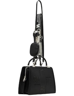 Foto 6 | Bolsa Shoulder Bmateo Steve Madden Negra