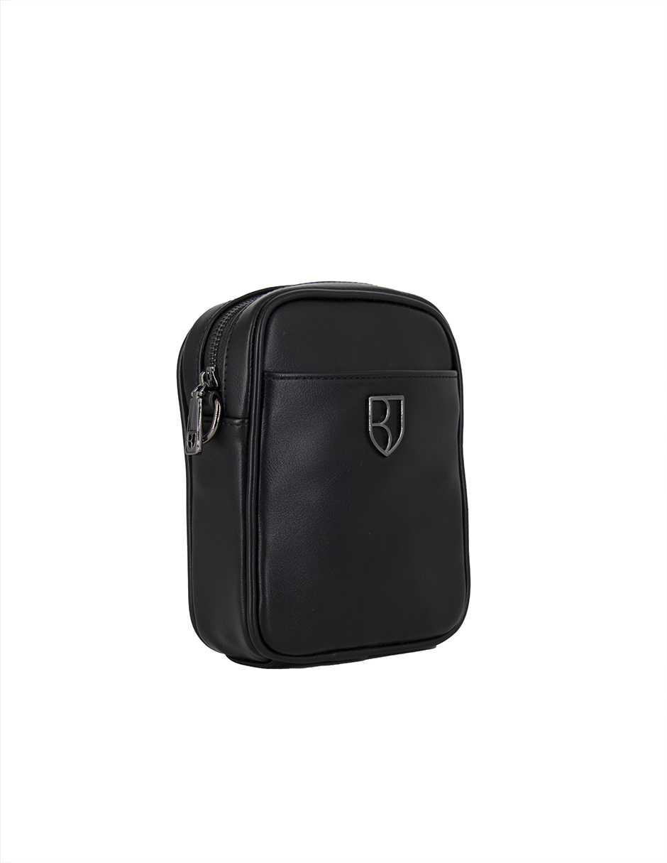 Foto 3 pulgar | Bandolera Crossbody Boroni Negro Correa Ajustable