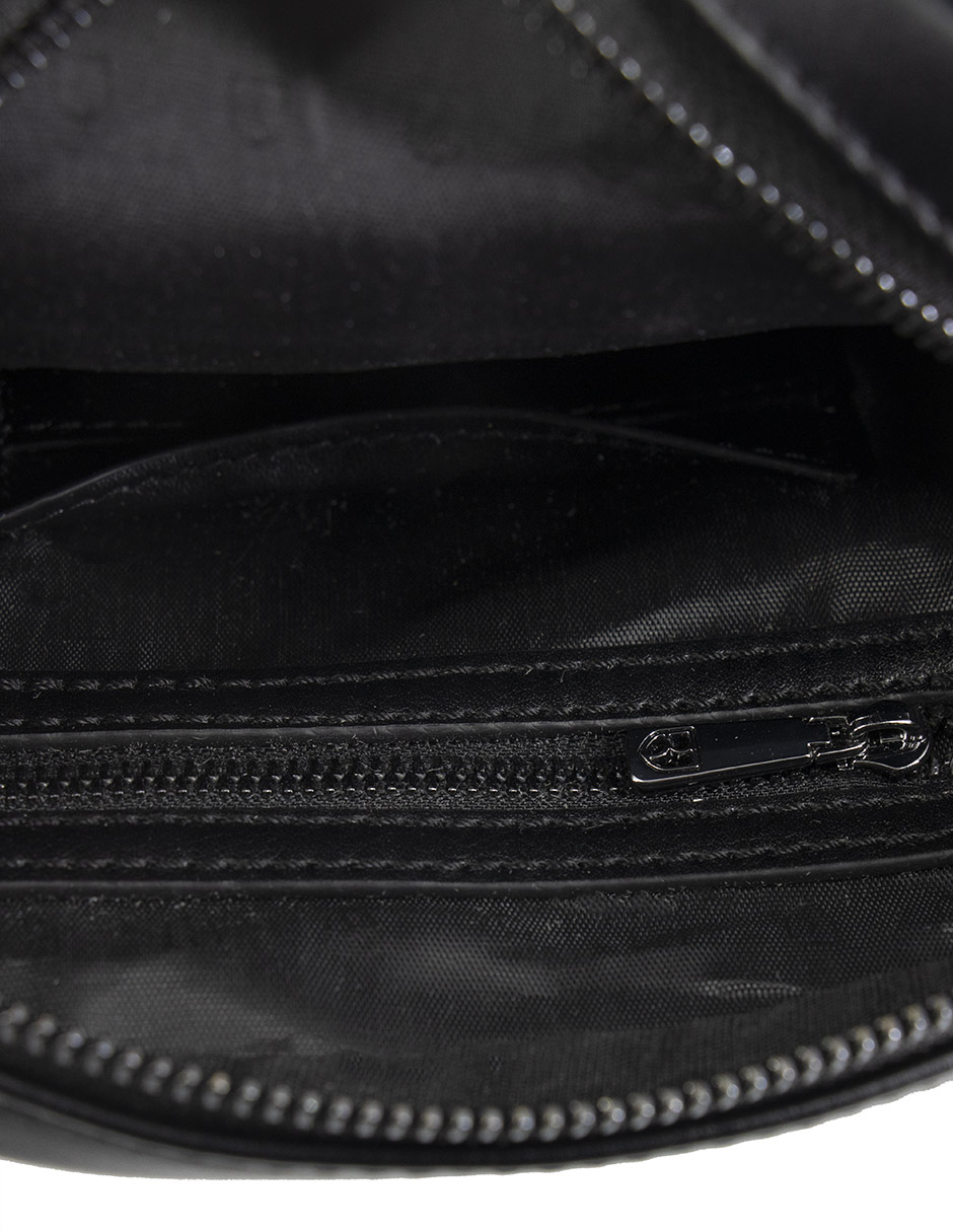 Foto 6 | Bandolera Crossbody Boroni Negro Correa Ajustable