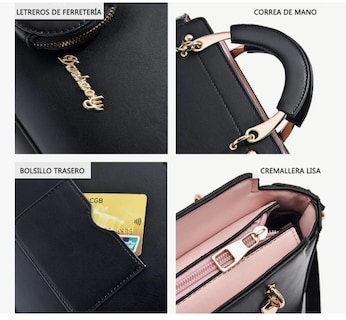 Foto 3 | Bolso Mujer Crossbody Cartera Casual Vintage De Cuero Pu Xtellar