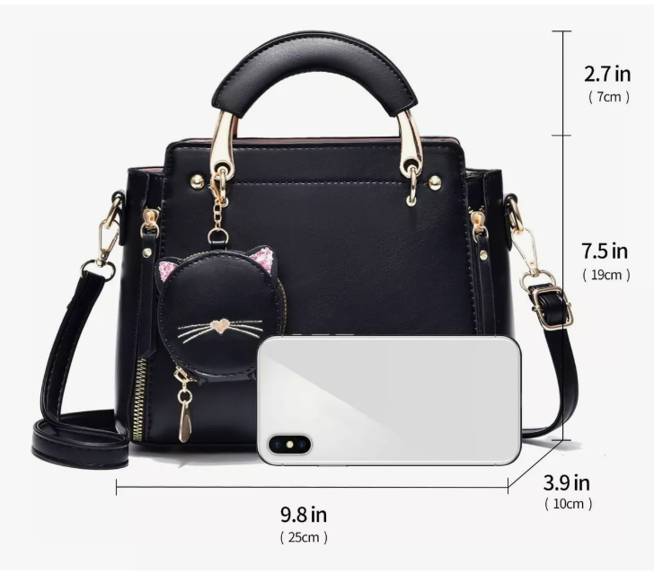 Foto 5 pulgar | Bolso Mujer Crossbody Cartera Casual Vintage De Cuero Pu Xtellar