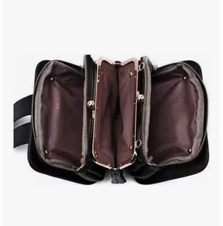 Foto 2 | Bolso Xtellar Bandolera Para Mujer Con Hebilla Metálica Color Negro