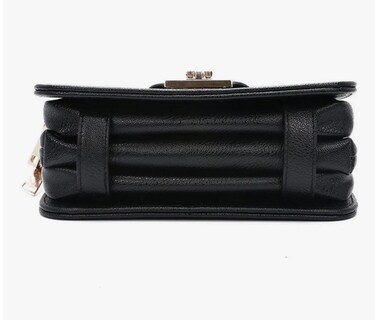 Foto 3 | Bolso Xtellar Bandolera Para Mujer Con Hebilla Metálica Color Negro