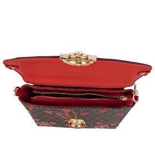 Foto 3 | Bolso Jaime Ibiza Ji 2569 Chocolate Mini Love Temple 2025 Chocolate