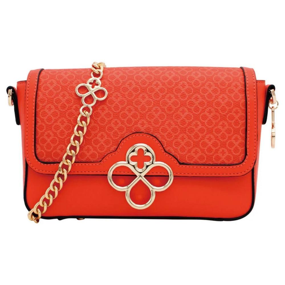 Bolso Jaime Ibiza Modelo Ji 2439 Color Naranja Lazos 2024 Naranja