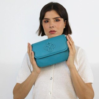Foto 6 | Bolso Jaime Ibiza Modelo Ji 2450 Color Peltre Huellas 2024 Azul