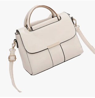 Foto 1 | Bolsos Xtellar De Mano Y Hombro Asa Superior Para Mujer Bandolera Modelo Blanco