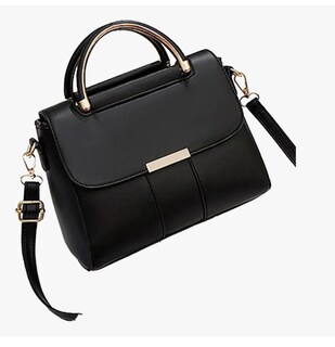 Foto 1 | Bolsos Xtellar De Mano Y Hombro Asa Superior Para Mujer Bandolera Modelo Negro