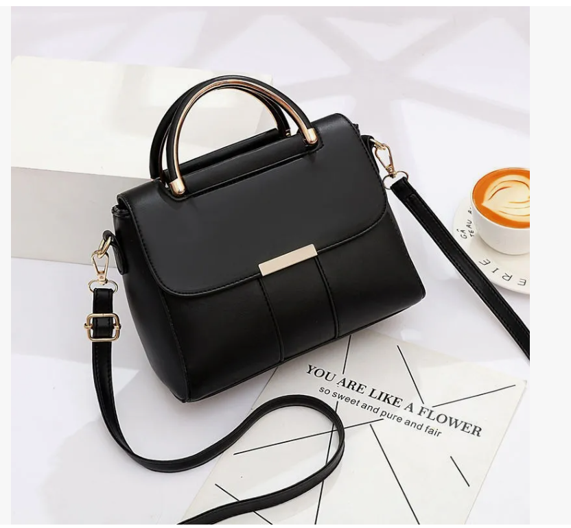 Foto 3 pulgar | Bolsos Xtellar De Mano Y Hombro Asa Superior Para Mujer Bandolera Modelo Negro