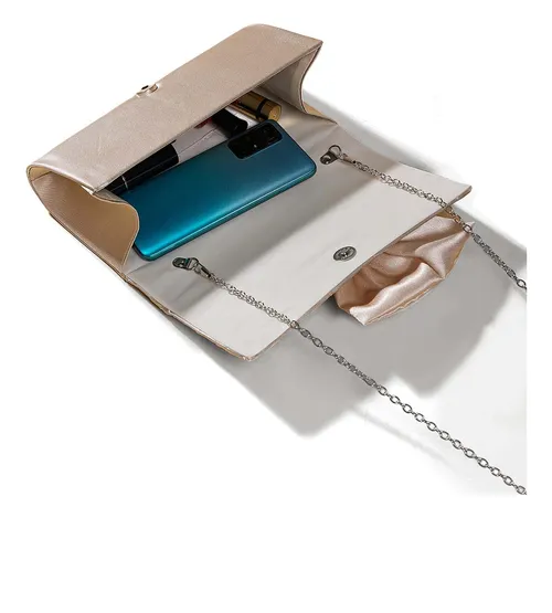 Foto 3 | Bolso Xtellar Crossbody Bandolera Mujer Para Fiesta Con Cadena Moda