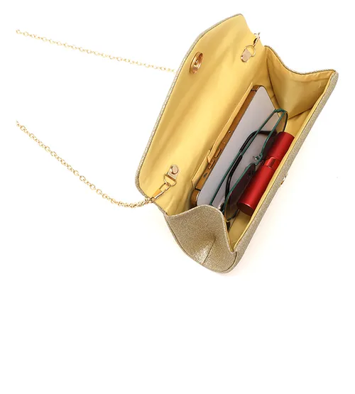 Foto 4 | Bolso Xtellar Crossbody Bandolera Mujer Para Fiesta Con Cadena Moda