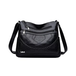 Foto 1 | Bolso Para Mujer Lab.g Casual De Nueva Moda Para Bandolera Cruzada Negro